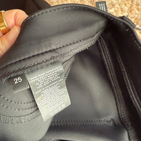 NWT J. Brand Super Skinny Black Odyssey Jeans Women’s Size 25 - Picture 4 of 6